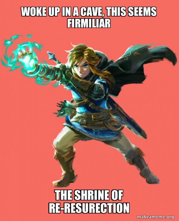 Link from Zelda meme