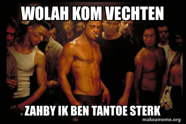Fight Club meme