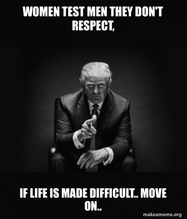 Trump Sitting In Chair - I Am In Their Way meme