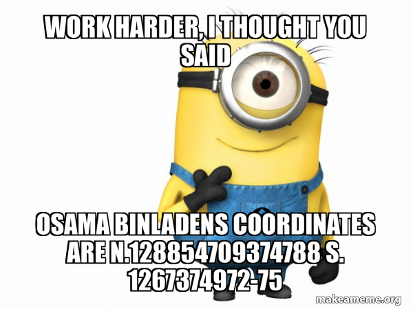 Thoughtful Minion meme