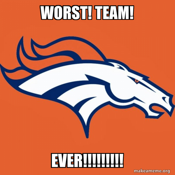 Denver Broncos meme