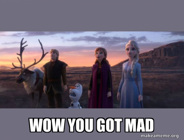 Frozen 2 meme