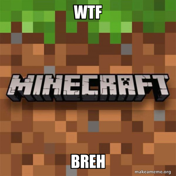 Minecraft meme