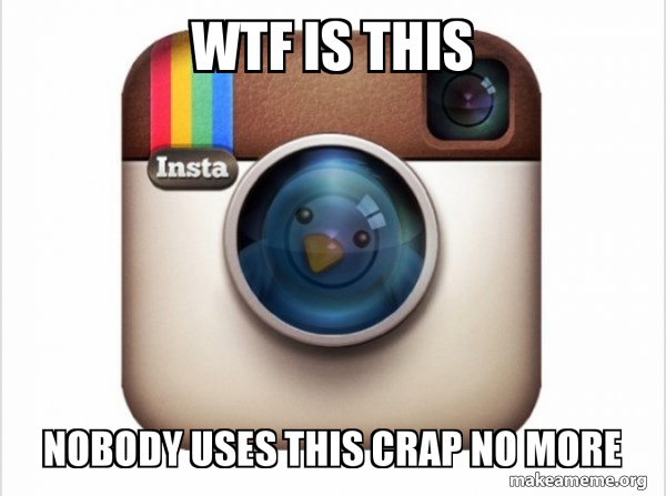Instagram twitter meme