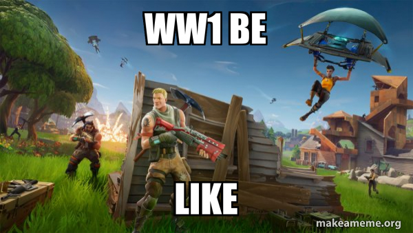 Fortnite Battle Royale game meme