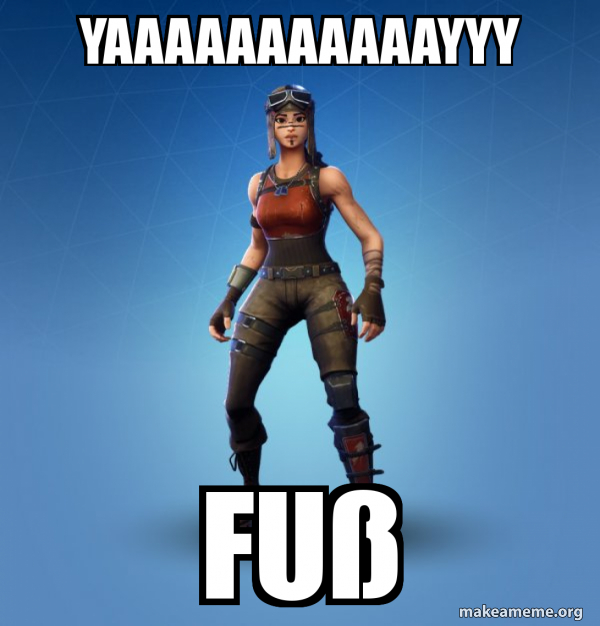 Renegade Raider Fortnite Skin meme