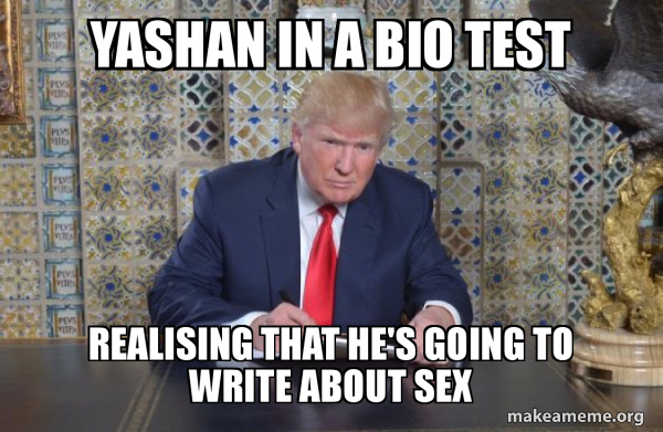 Donald Trump Writing Speech meme