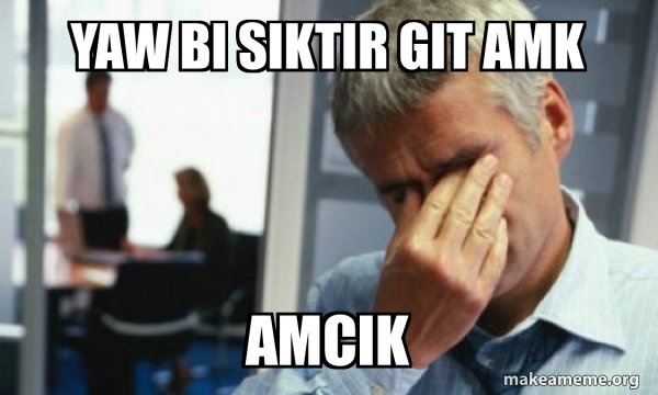 Male First World Problems meme