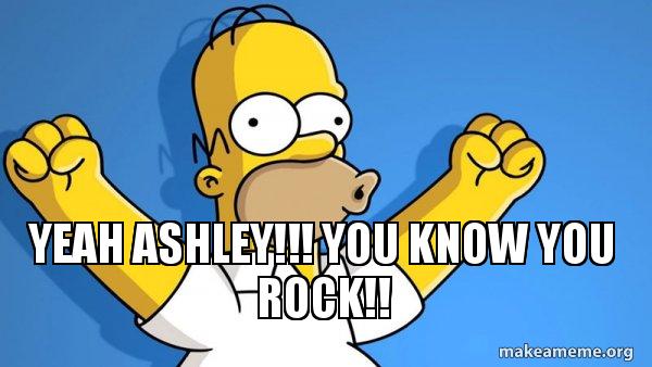 Ashley Rocks Meme Ashley Meme Generator Ashley Name Santa Naughty Nice List Funny Xmas