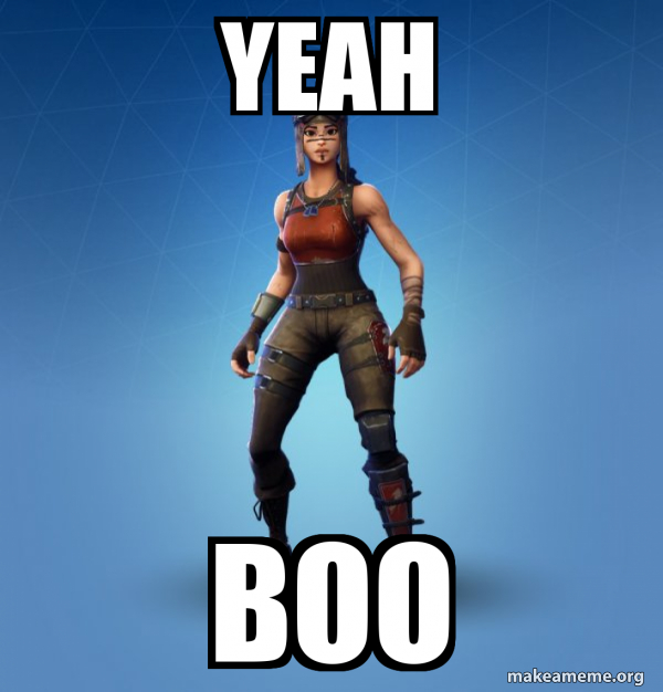 Renegade Raider Fortnite Skin meme