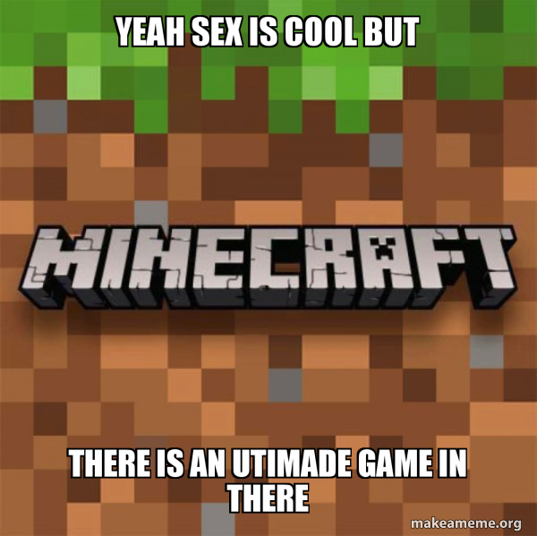 Minecraft meme