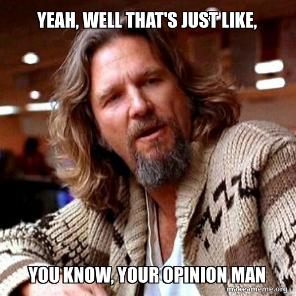 Big Lebowski meme