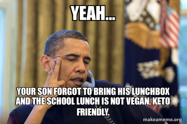 Obama Ordering a Pizza (on the phone) meme