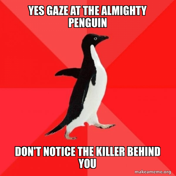 Socially Awesome Penguin meme