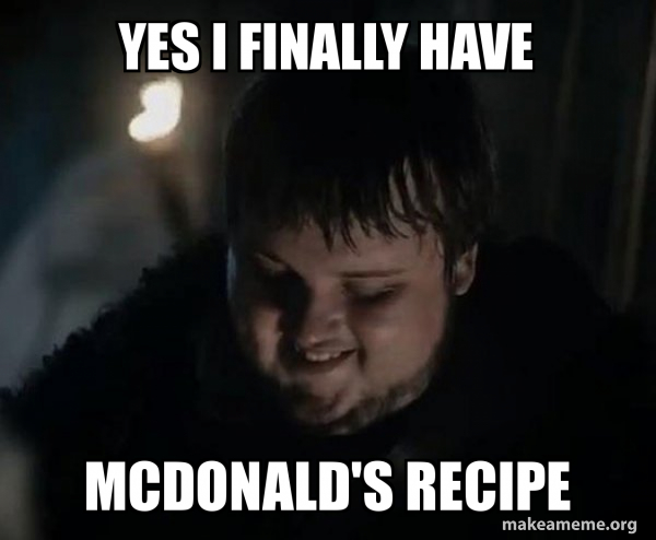 Samwell Tarly Meme meme