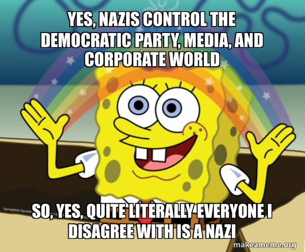 Rainbow Spongbob meme