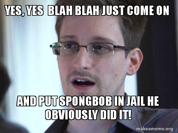 Edward Snowden meme