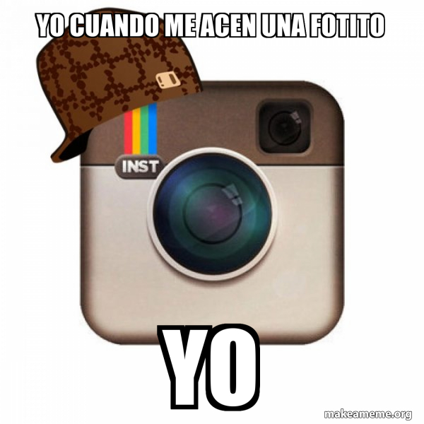 Scumbag Instagram meme