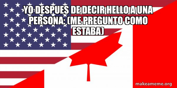 USA vs Canada meme