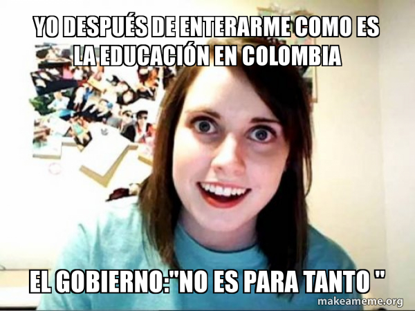 Overly Attached GirlFriend meme