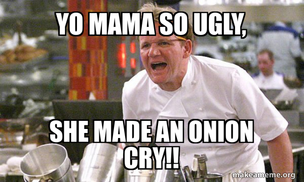Gordon Ramsay Hell's Kitchen meme