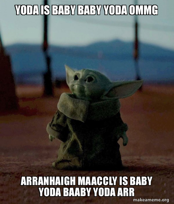 Baby Yoda meme