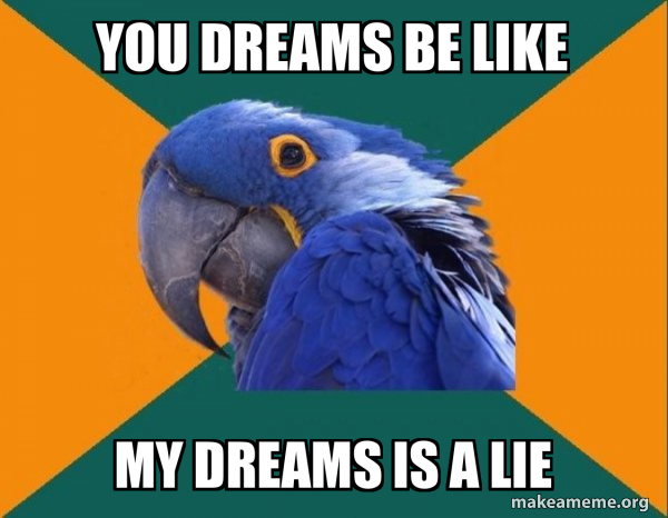 Paranoid Parrot meme
