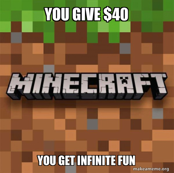 Minecraft meme