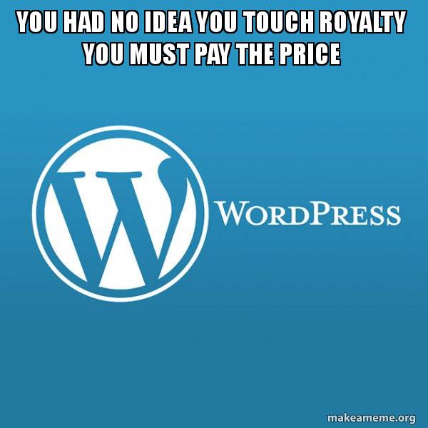 Wordpress Theme meme