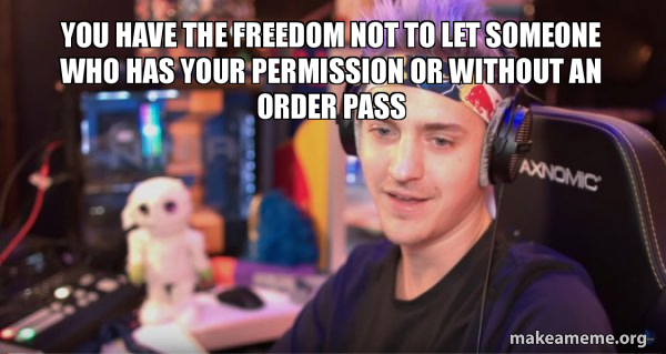 Ninja Tyler Blevins meme