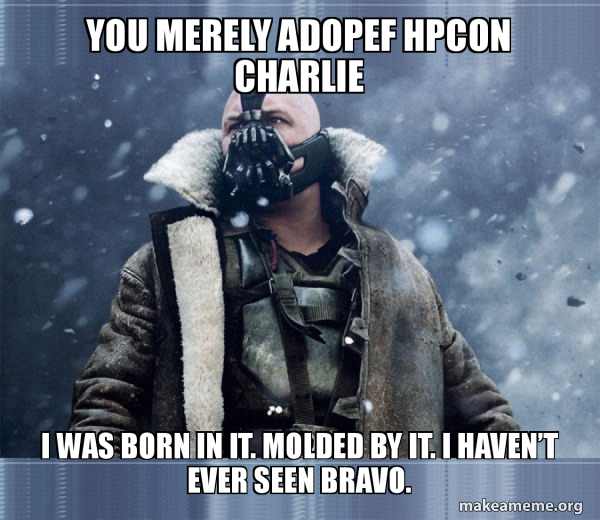 Bane (born into it, molded by it) meme