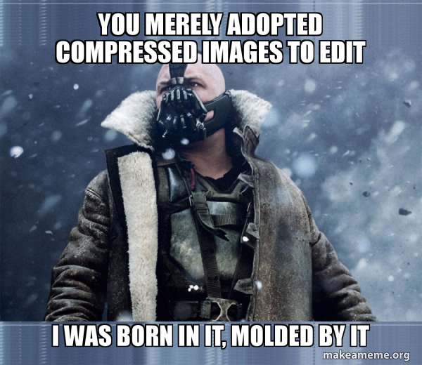 Bane (born into it, molded by it) meme