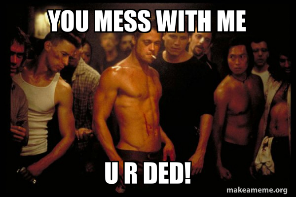 Fight Club meme