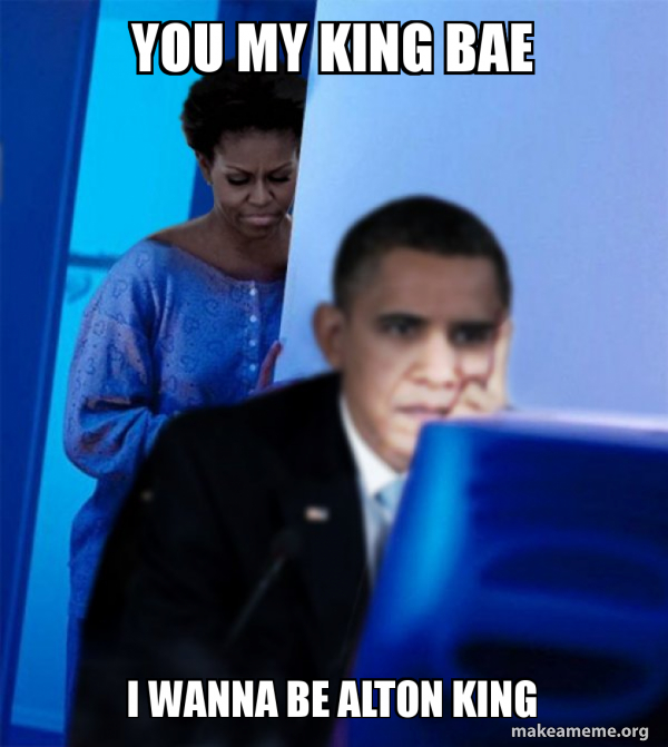 Redditor Obama's Wife meme