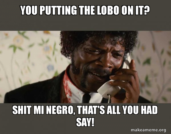 Shit Negro - Pulp Fiction meme