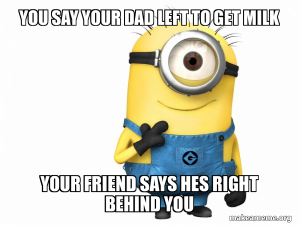 Thoughtful Minion meme