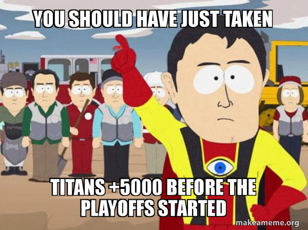 Captain Hindsight meme