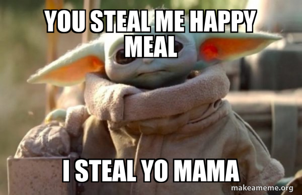 baby yoda happy meal