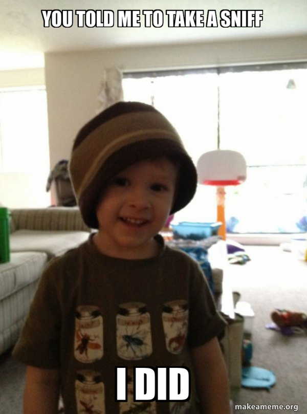 Scumbag Toddler meme