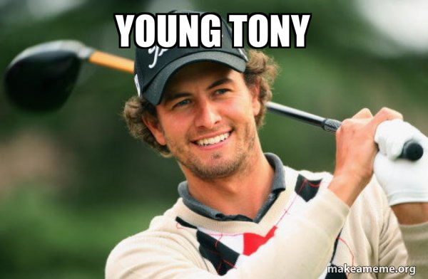 Adam Scott Golfer meme