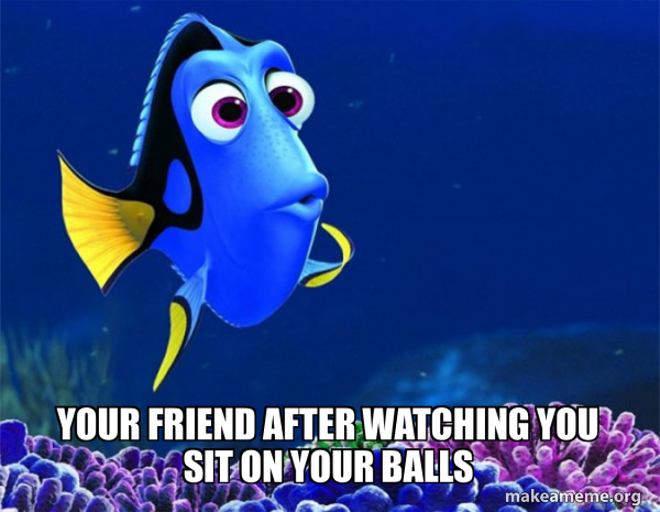 Dory from Nemo  (5 second memory) meme