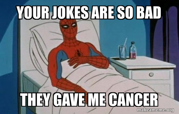 Spiderman Cancer meme