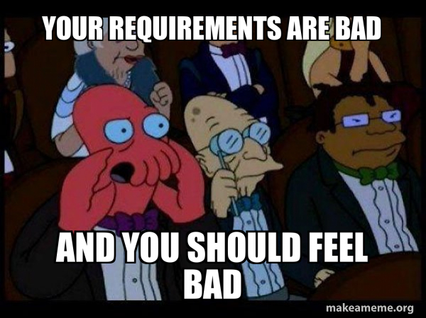 Your meme is bad and you should feel bad - Zoidberg meme