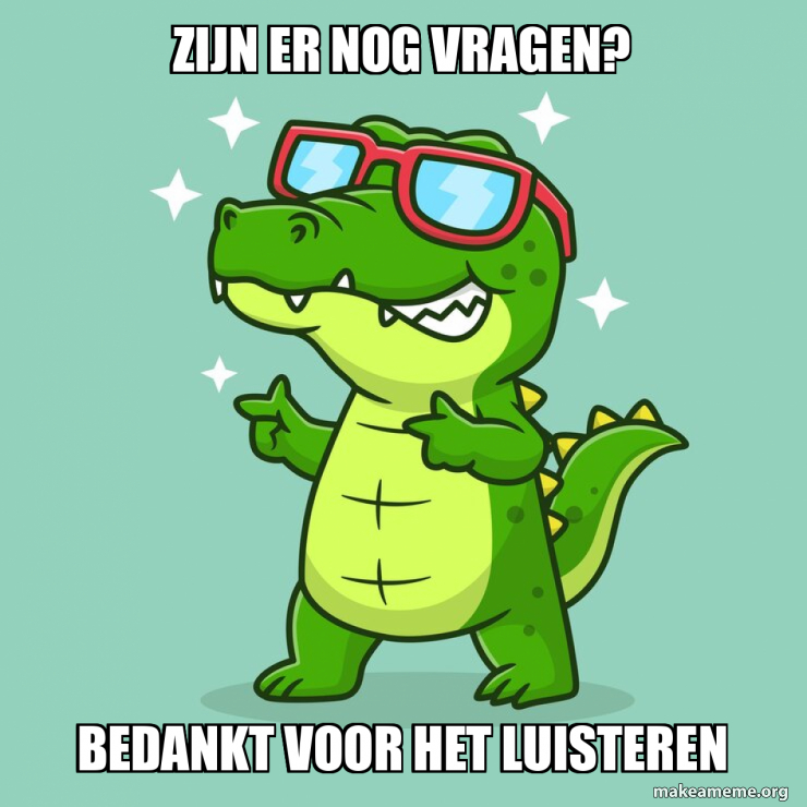 zijn-er-nog-vragen-bedankt-voor-het-luisteren-meme-generator